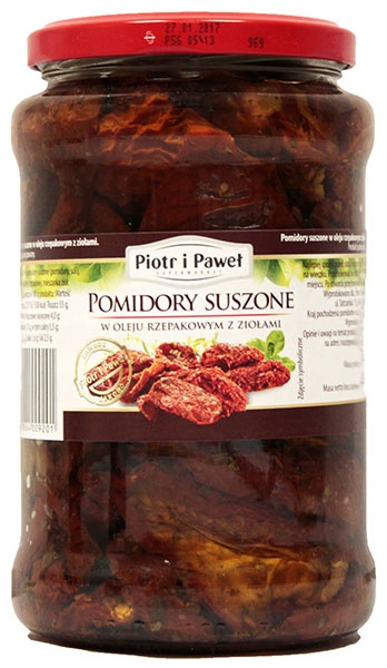 Piotr i Paweł - pomidory suszone w oleju z ziołami 