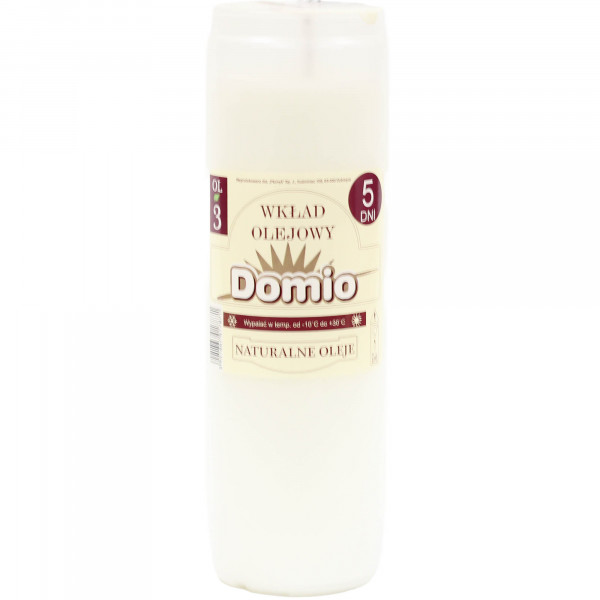 Wkład Domio olejowy 5 dni spalania 