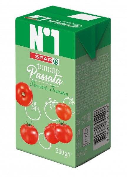 Spar No1 przecier pomidorowy karton 