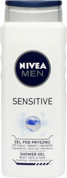 Żel Nivea Sensitive Men 