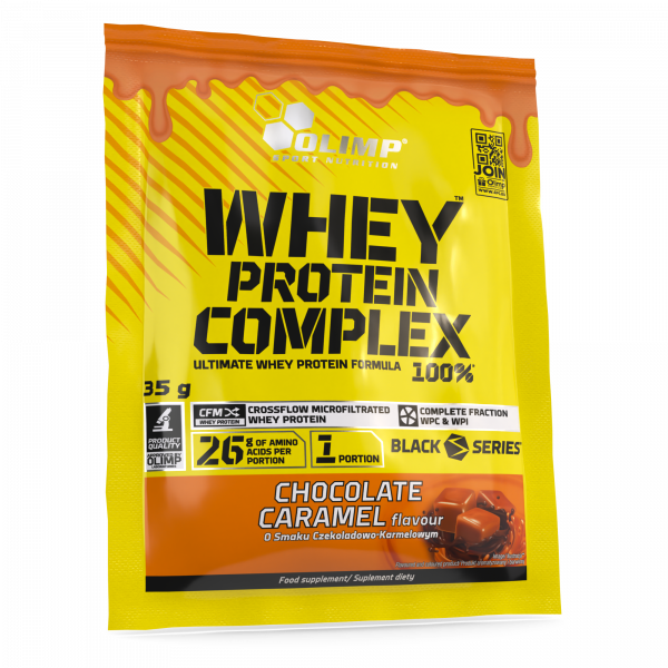 Whey Protein Olimp Complex 100% smak czekolada-karmel 