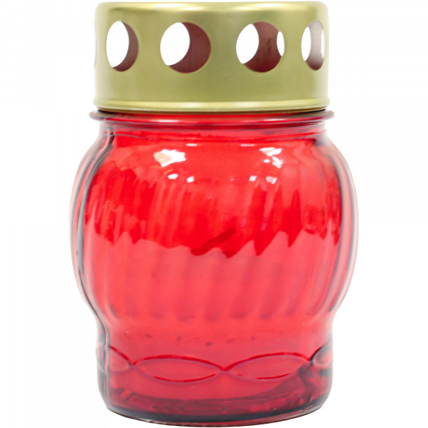 Znicz Bispol w001a czerwony 10h 10cm