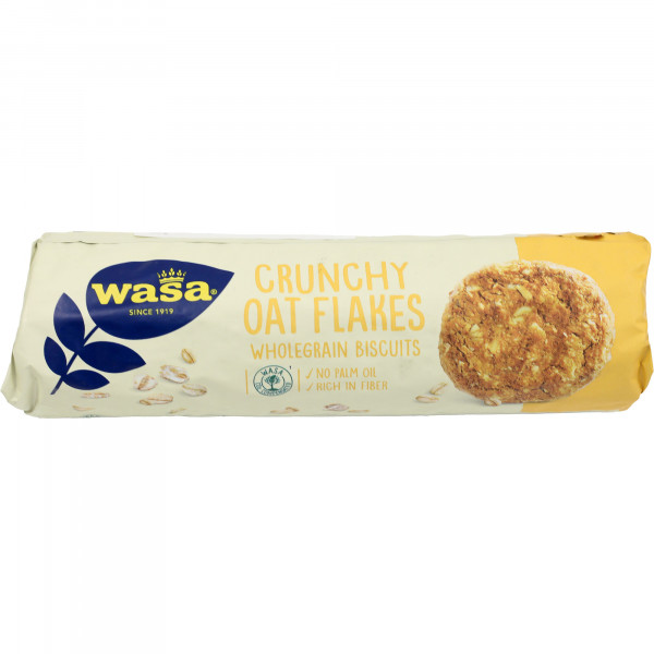 Ciastka Wasa Crunchy oat flakes 