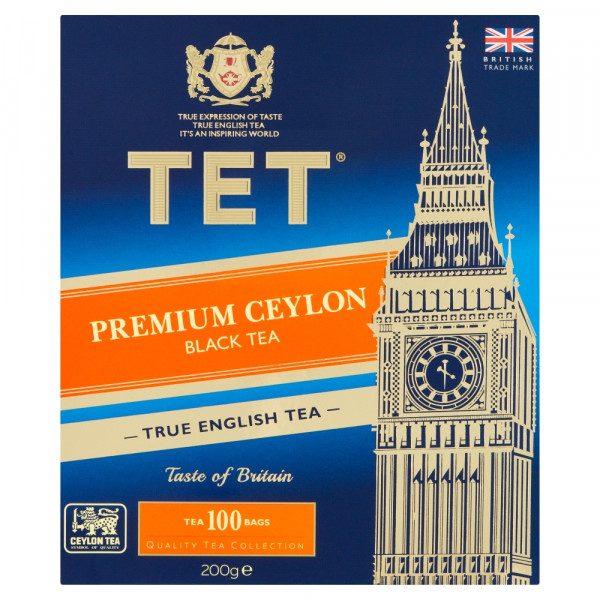 Herbata eksp tet czarna premium ceylon 125tx2g 