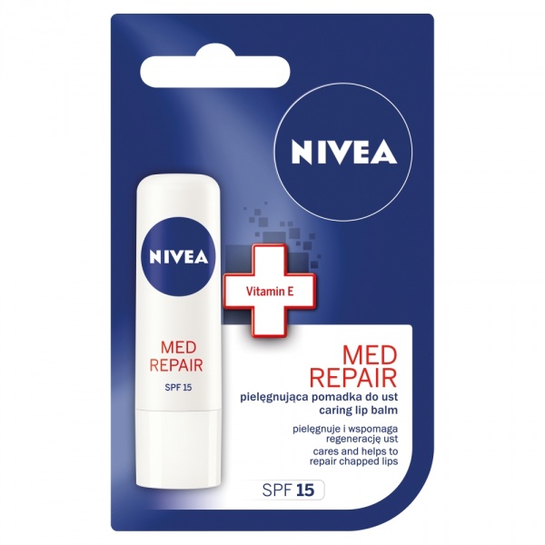 NIVEA Pielęgnacyjna pomadka do ust Med Repair 4,8 g