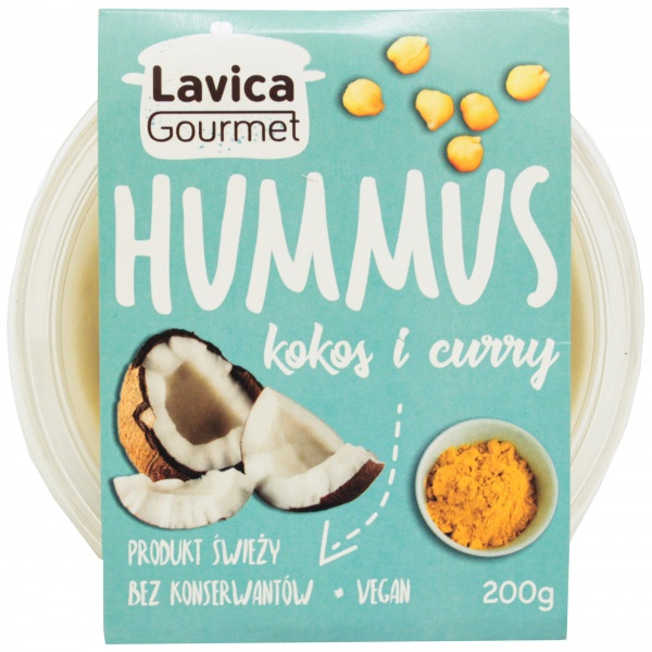 Hummus kokos&amp;curry 