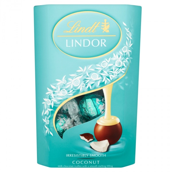 Praliny kokosowe lindor assorted cornet 