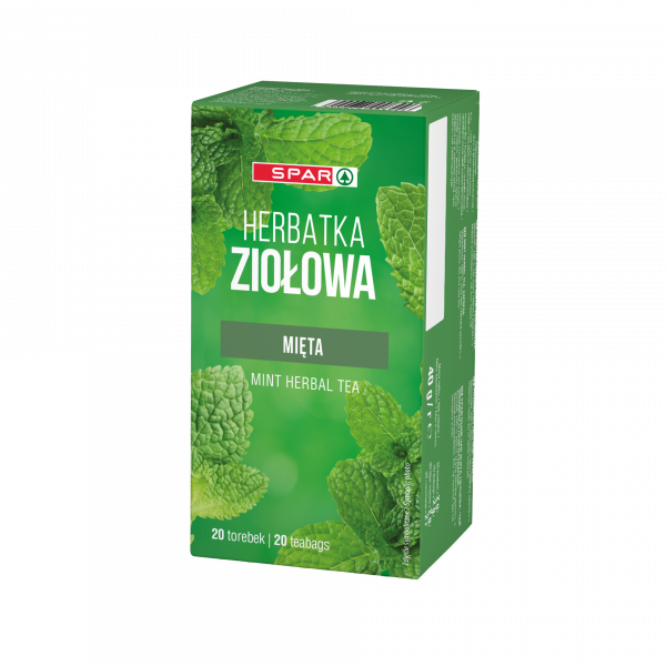 Herbata ekspresowa Spar ziołowa mięta 