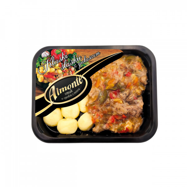 Kluski śląskie Almonte z gulaszem 500g Almonte