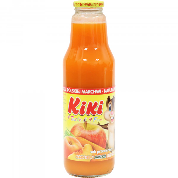 Sok Kiki marchew jabłko brzoskwinia 750ml 