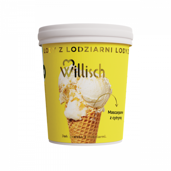 Lody Willisch mascarpone z cytryną 