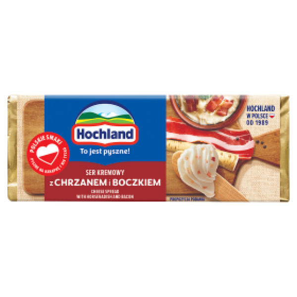 Ser topiony Hochland boczek chrzan bloczek