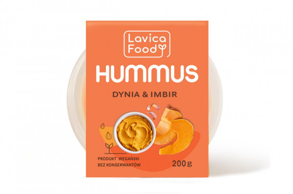 Hummus lavica food dynia &amp; imbir 