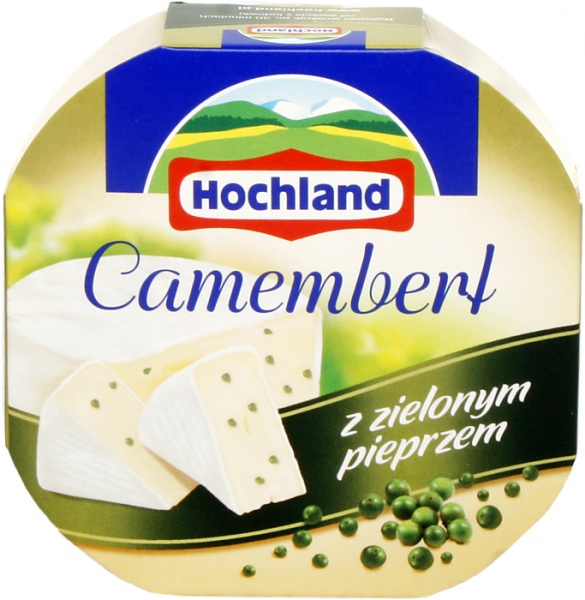 Ser Hochland Camembert z zielonym pieprzem 