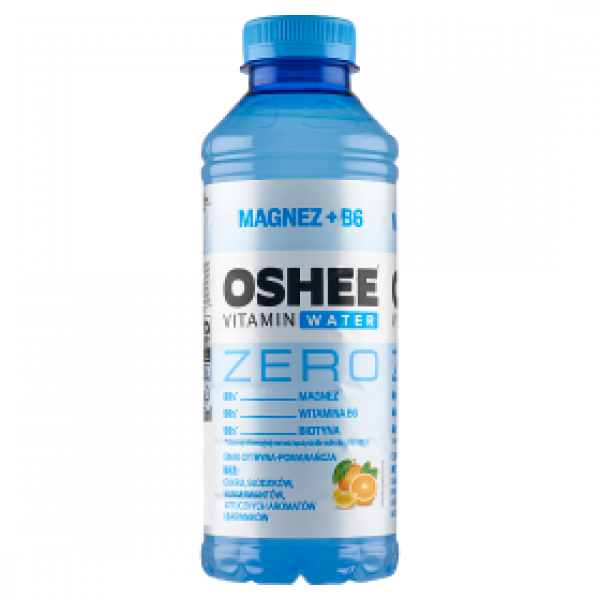 OSHEE Vitamin Water Magnez + B6 ZERO 555ml