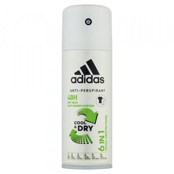 Dezodorant adidas cool&amp;dry spray 6 in 1 