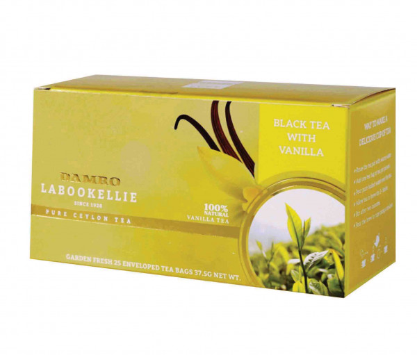 Herbata ekspresowa damro vanilla tea 25tor 