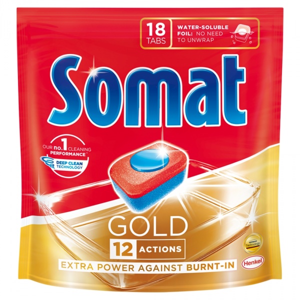 Tabletki do zmywarki Somat Gold 18 szt. 