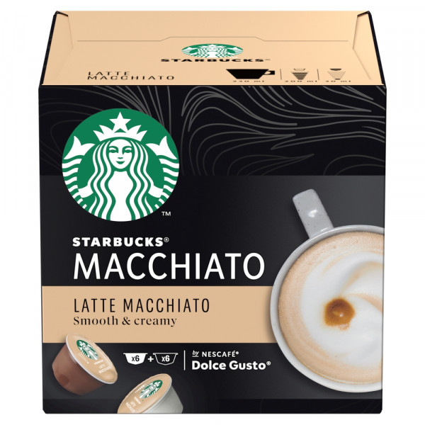 Kawa kapsułki Starbucks latte macchiato 12szt 