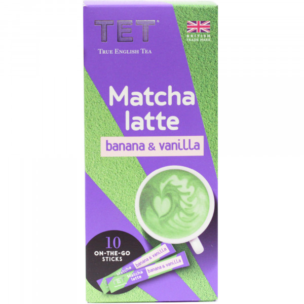 Napój herb tet rozpuszczalny matcha latte banana&amp;vanilla 10x10g 