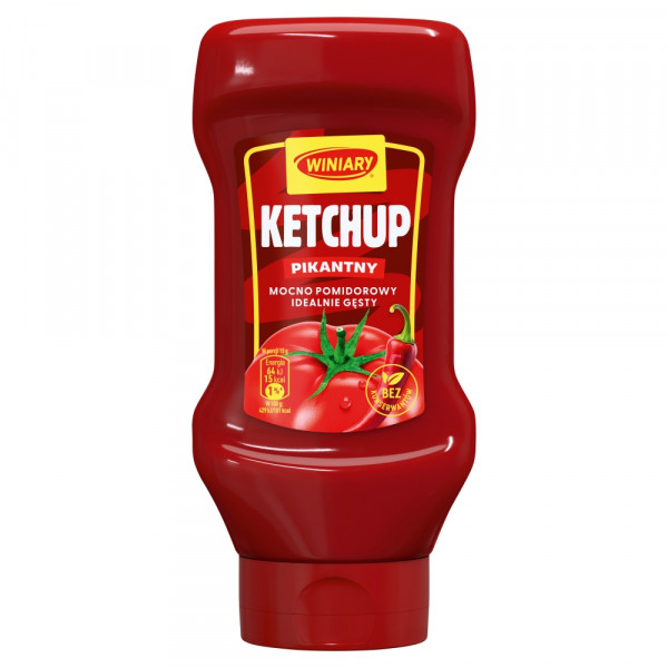 WINIARY Ketchup Pikantny 450g