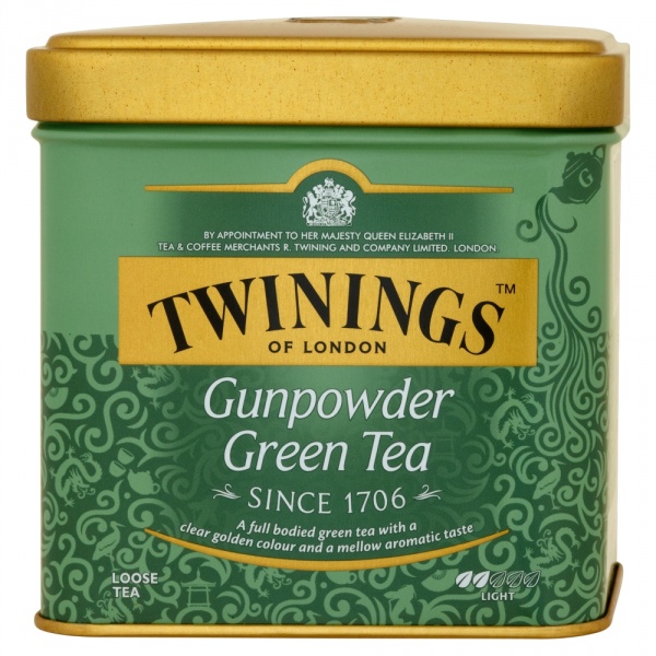 Herbata Twinings zielona Gunpowder puszka 