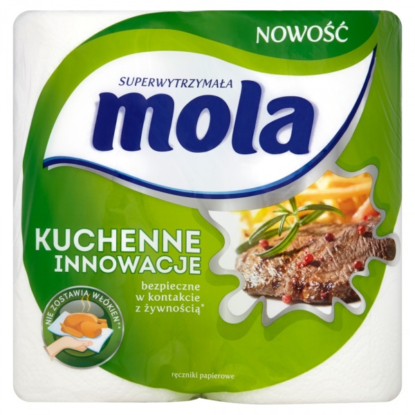 Ręcznik papierowy Mola kuchenne innowacje 2szt 