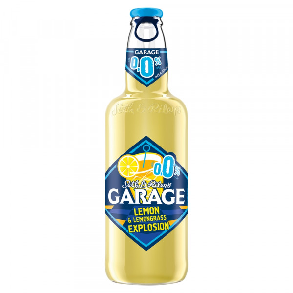 Garage Lemon&amp;Lemongrass Explosion 0% 400 ml butelka bezzwrotna