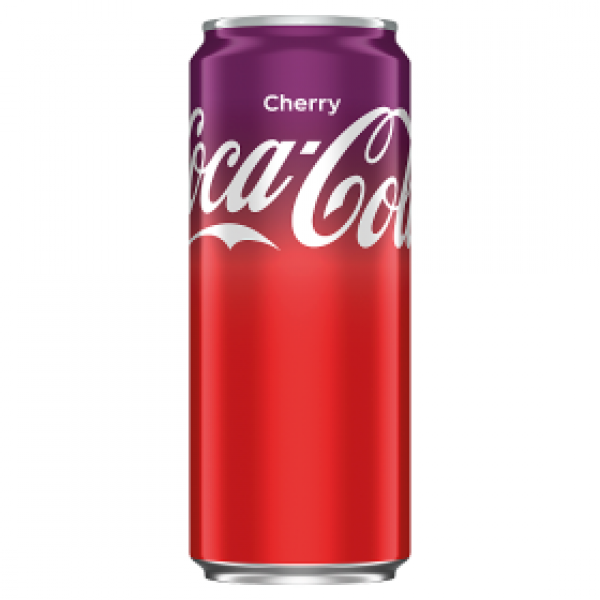 Napój gaz Coca-Cola cherry 330ml do ceny doliczana jest kaucja 0,50 zł