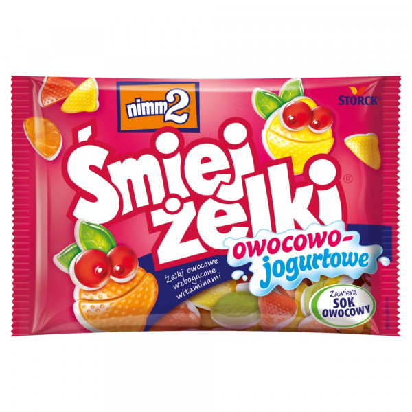 nimm2 Śmiejżelki owocowo-jogurtowe 100g