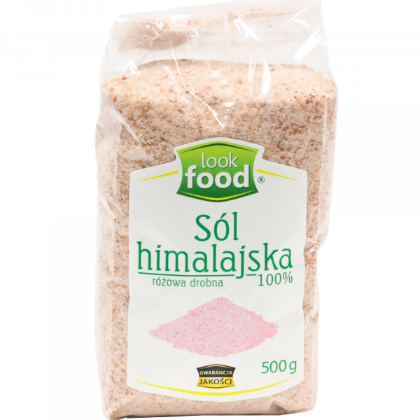 Sól himalajska różowa drobna 100% 