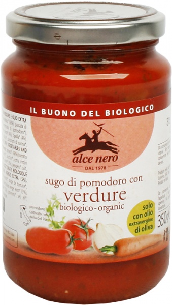 Sos pomidorowy z warzywami bio