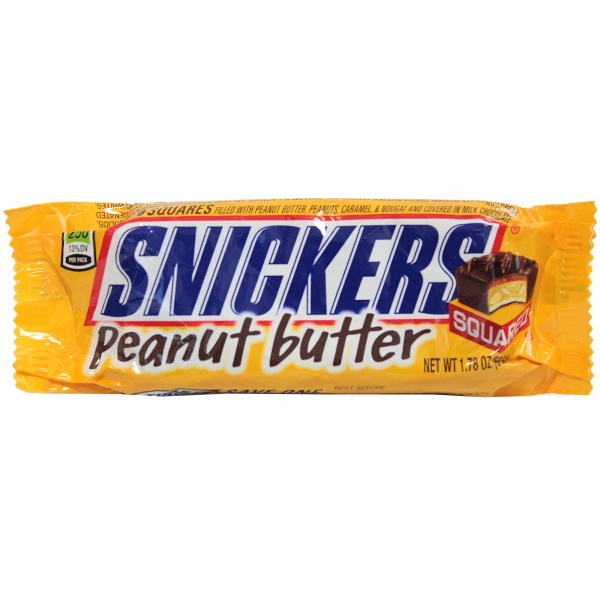 Baton Snickers z masłem orzechowym 