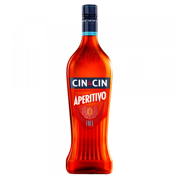 Cin&amp;Cin Aperitivo Bitter Orange Free 1L