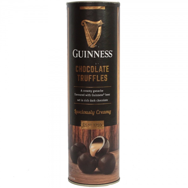 Guinness tuba trufle w czekoladzie deserowej 