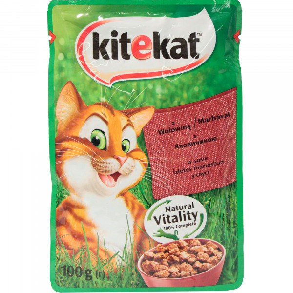 Kitekat karma z wołowiną dla kota 