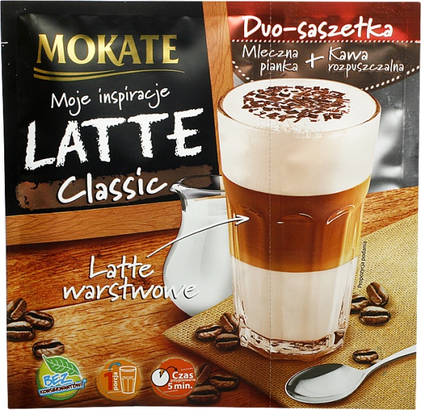 Cappuccino latte classic napój kawowy 