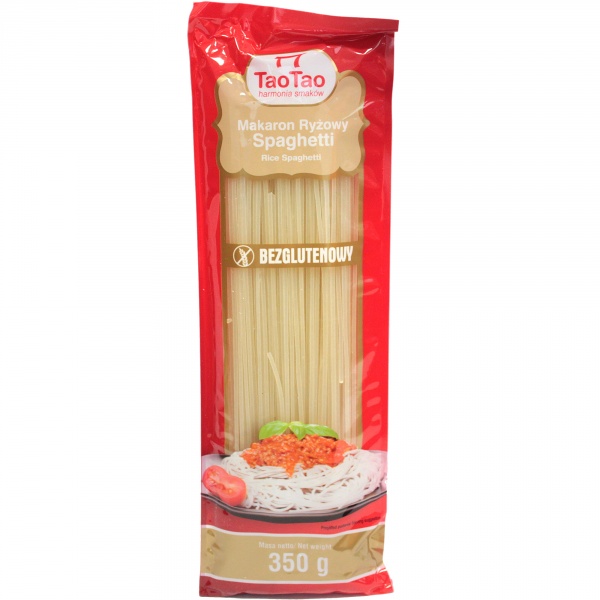 Makaron ryżowy spaghetti bezglutenowy 