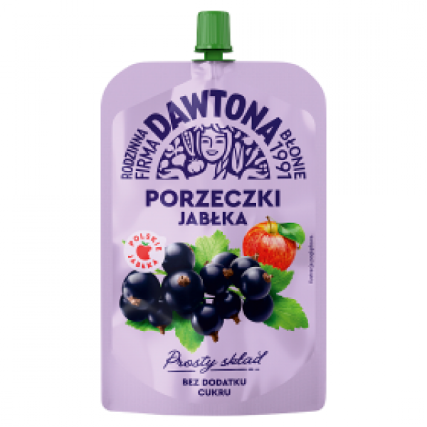 Dawtona Mus jabłkowo-porzeczkowy 180g