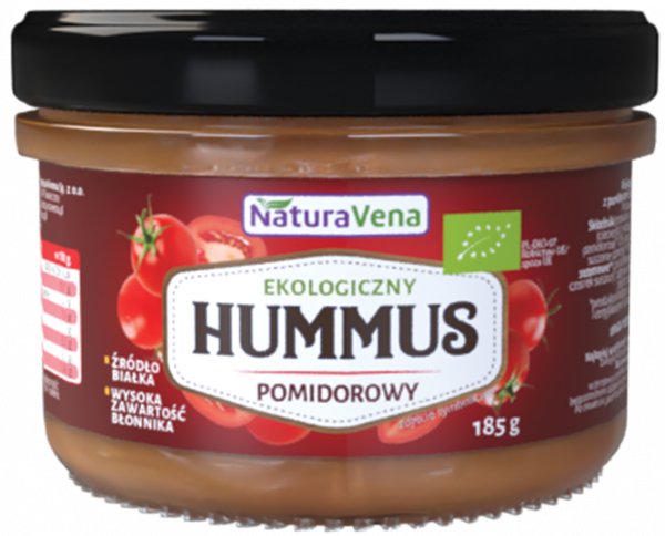 Hummus pomidorowy bio 