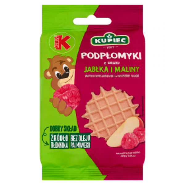 Podpłomyki Kupiec Kubuś mini jabłko-malina
