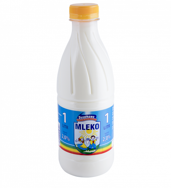 Mleko Strzałkowo 2% 1l 