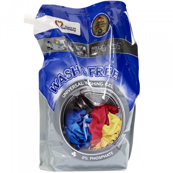 Żel do prania Wash&amp;Free Universal zapas 