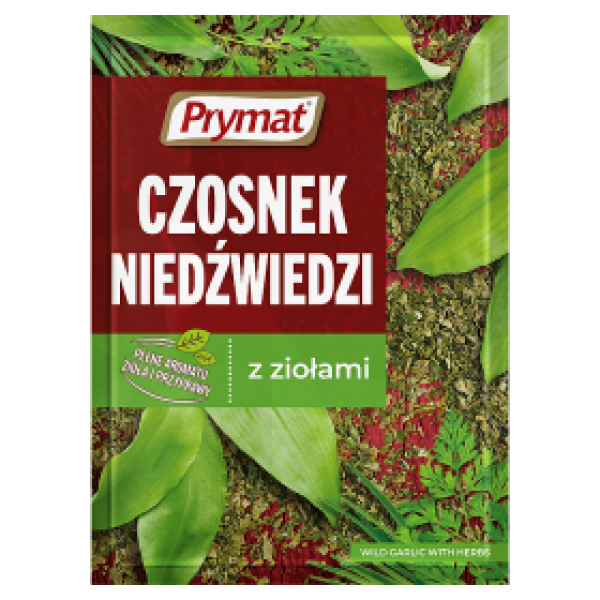 Przyprawa Prymat czosnek niedźwiedzi z ziołami suszony 