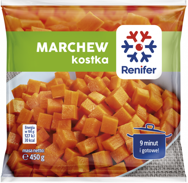 Marchew Renifer kostka