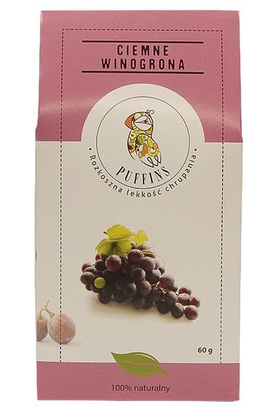 Suszone owoce - winogrono ciemne