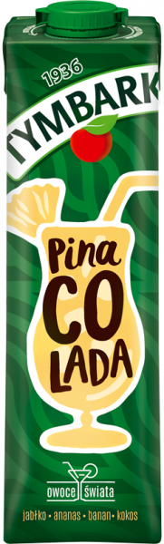 Napój Tymbark Pinacolada jabłko-ananas-banan-kokos 1l karton 