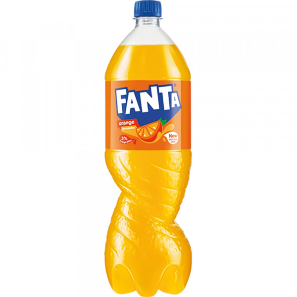 Napój gazowany Fanta pomarańczowa do ceny doliczana jest kaucja 0,50zł