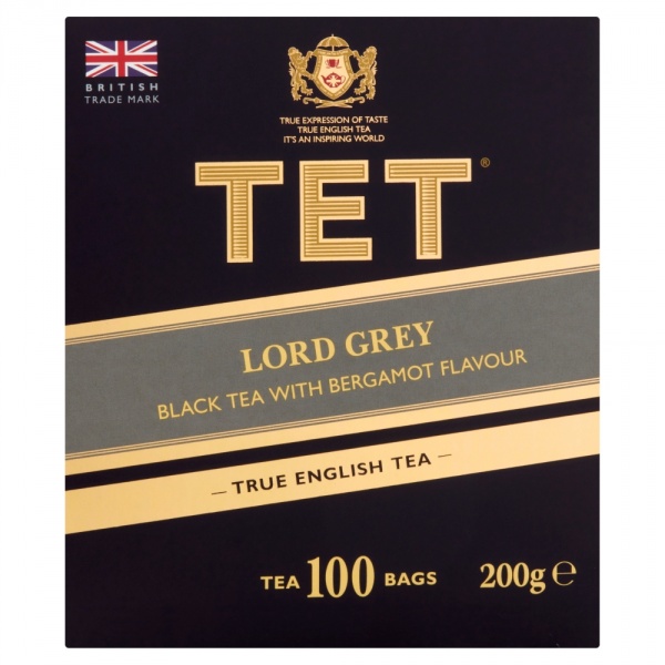 Herbata tet lord grey black tea 100x2g 
