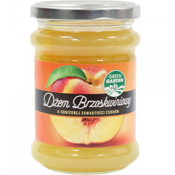 Dżem Green Garden brzoskwiniowy 